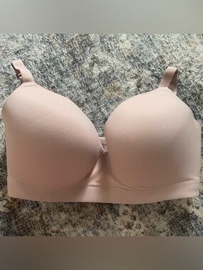 Soma Bra Womens 38DD Beige Enbliss Wireless Lightly Lined T-Shirt Seamless